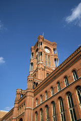Fototapeta na wymiar Rotes Rathaus, Berlin, Deutschland