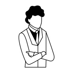 businessman portrait with arms folded business