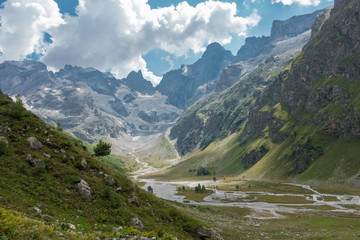 Caucasus. Kichkinekol valley
