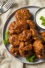Barbecue Boneless Chicken Wings