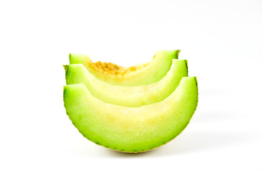 Melon green fruit delicious sweet and soft to make a salad or made into juice. Is popular with the general public and health benefits