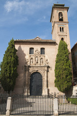 Fototapeta na wymiar Santa Ana y San Gil, Granada, Andalusien, Spanien
