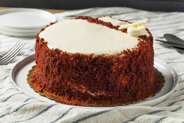 Homemade Sweet Red Velvet Cake