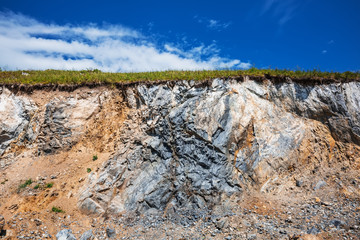 Rocky hill. Altai, Southern Siberia, Russia