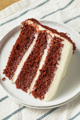 Homemade Sweet Red Velvet Cake
