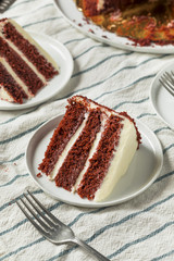 Homemade Sweet Red Velvet Cake