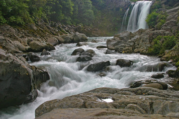 New Zealand - Tawhai Falls near Mt. Raupehu