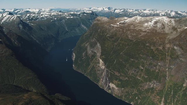 The amazing fjord of Geiranger