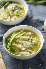 Homemade Chinese Wonton Soup