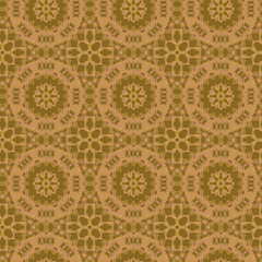 Seamless color lace pattern. With thin various lines.