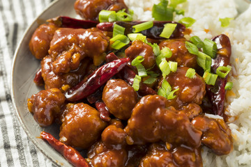 Homemade Chinese General Tsos Chicken