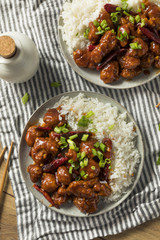 Homemade Chinese General Tsos Chicken