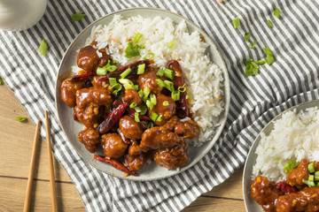 Homemade Chinese General Tsos Chicken