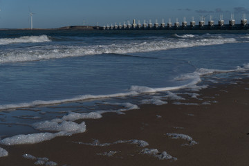 Eastern Scheldt storm surge barrier (Oosterscheldekering)