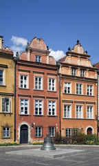Fototapeta premium Kanonia-Platz, Warschau, Polen