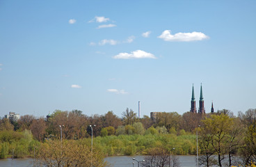Stadteil Praga, Warschau, Polen