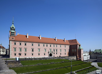 Fototapeta na wymiar Königsschloss, Warschau, Polen