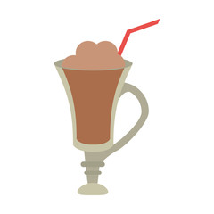 Delicious mocaccino cup