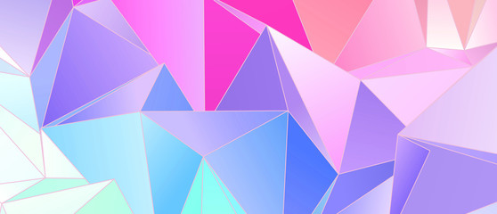 Triangular 3d, modern background