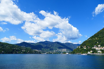 Sicht auf Comersee
