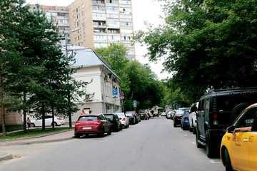 Obraz premium Lane in Moscow