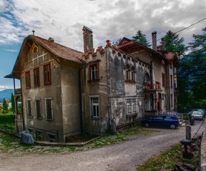 House in Merano, in the Alto Adige (South Tyrol) region of Italy