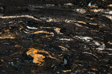 Black and Gold Marble