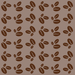 Fundo com imagens de café