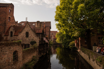 Obraz premium Bruggy old city of Belgium