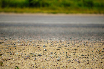 Asphalt road background