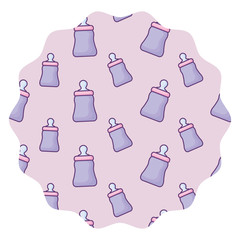 baby bottle pattern 