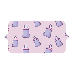 baby bottle pattern 