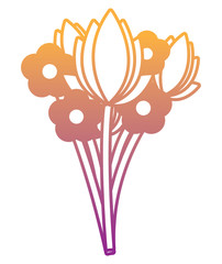 flowers bouquet icon