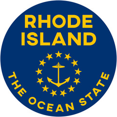 rhode island: the ocean state | digital badge