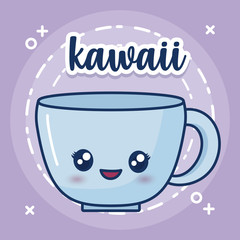 kawaii coffee mug icon