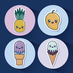 kawaii food design 