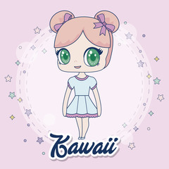 kawaii girl icon