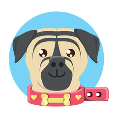 cute dog icon