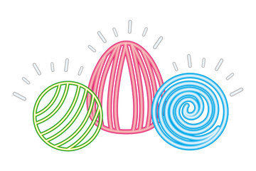 sweet candies caramel neon bright light