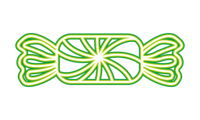 sweet candy confetionery neon design