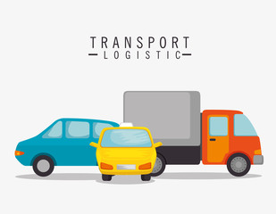 transport logistic set vehicles