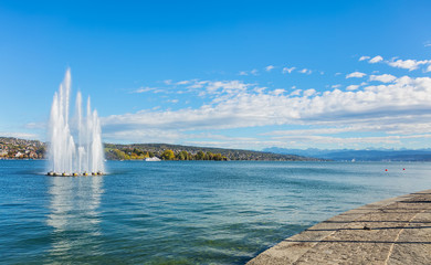 Lake Zurich in Switzerland