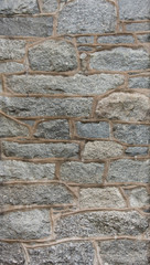 Vertical Stone Wall