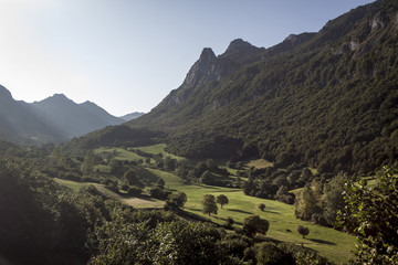 Natural Park of Somiedo in the mountains of Asturias, Spain