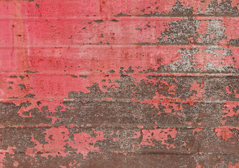 Red Rusty Wall