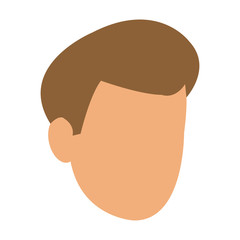 Obraz premium Man faceless head