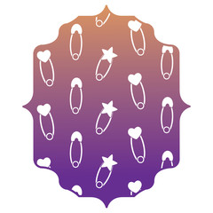 baby pins pattern design