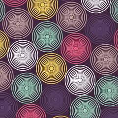 geometric figures and colors pattern background