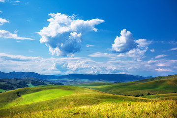 Fototapeta premium The mountains and hills. Altai