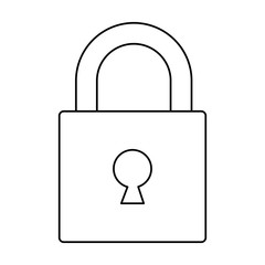 security padlock icon